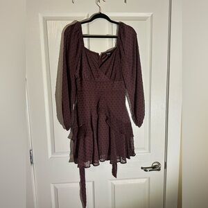 Burgundy long sleeve